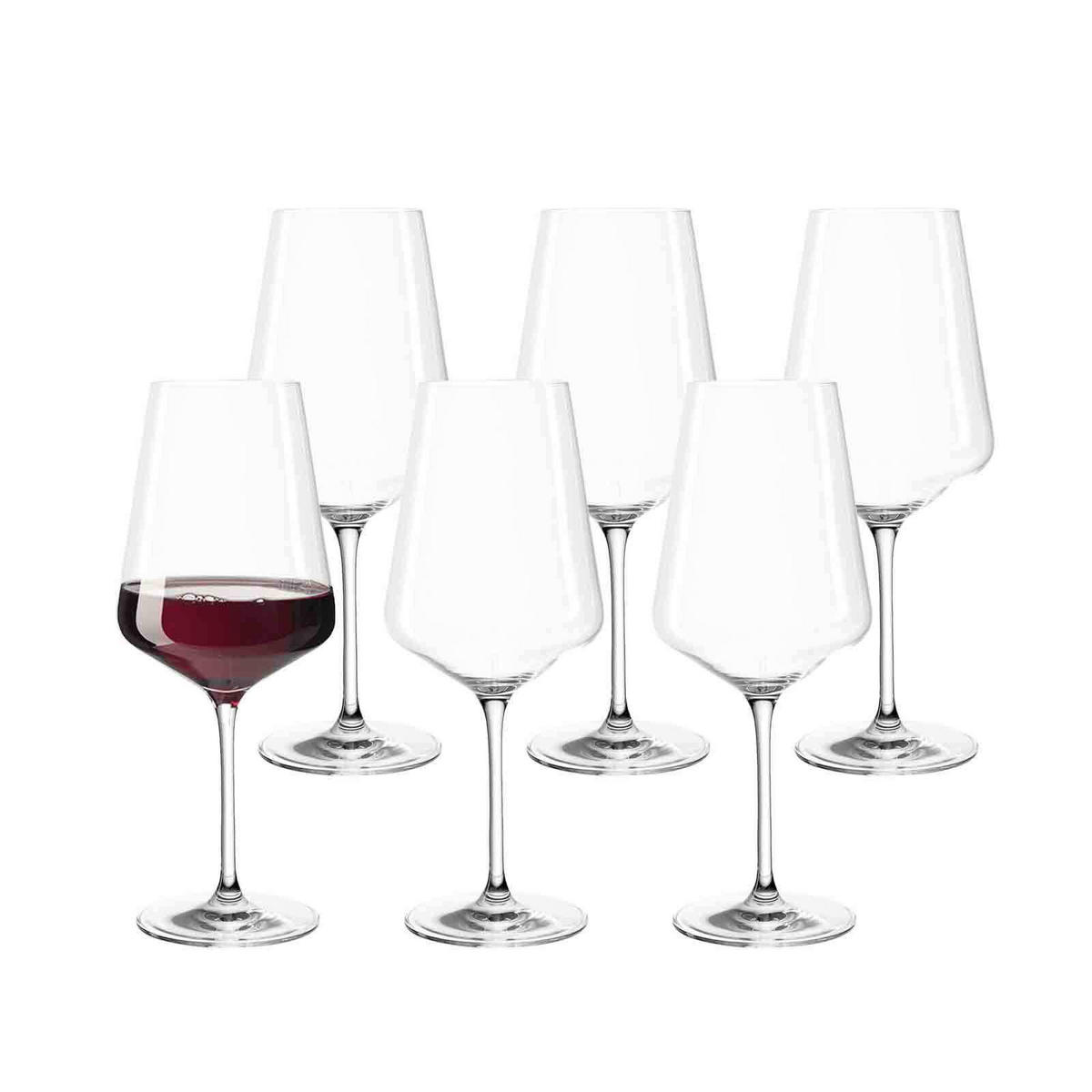 GLÄSERSET BIER, SEKT, WEIN Puccini transparent 30er Set - Transparent, Glas - Leonardo Living