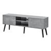 LOWBOARD Eskilstuna - Grau, Holz/Holzwerkstoff (120/46.5/29.5cm) - [en.casa]