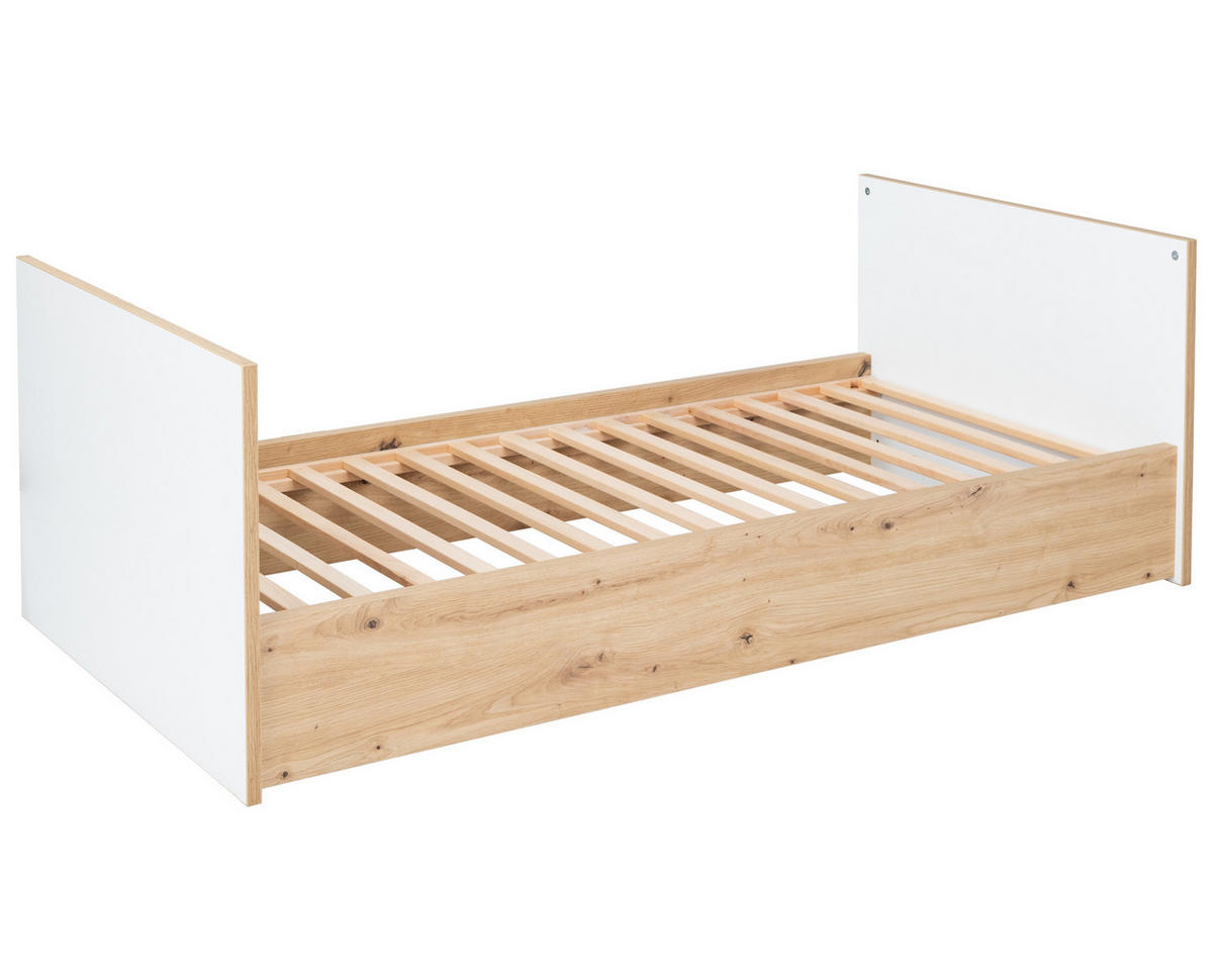 BABYZIMMER Mega-Set Maxim 7-tlg. - Eichefarben/Weiß, Holzwerkstoff (1/1/1cm) - arthur berndt