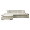 ECKSOFA Malwi, Seite: Links - Naturfarben, Holz/Textil (278/161cm) - MIRJAN24