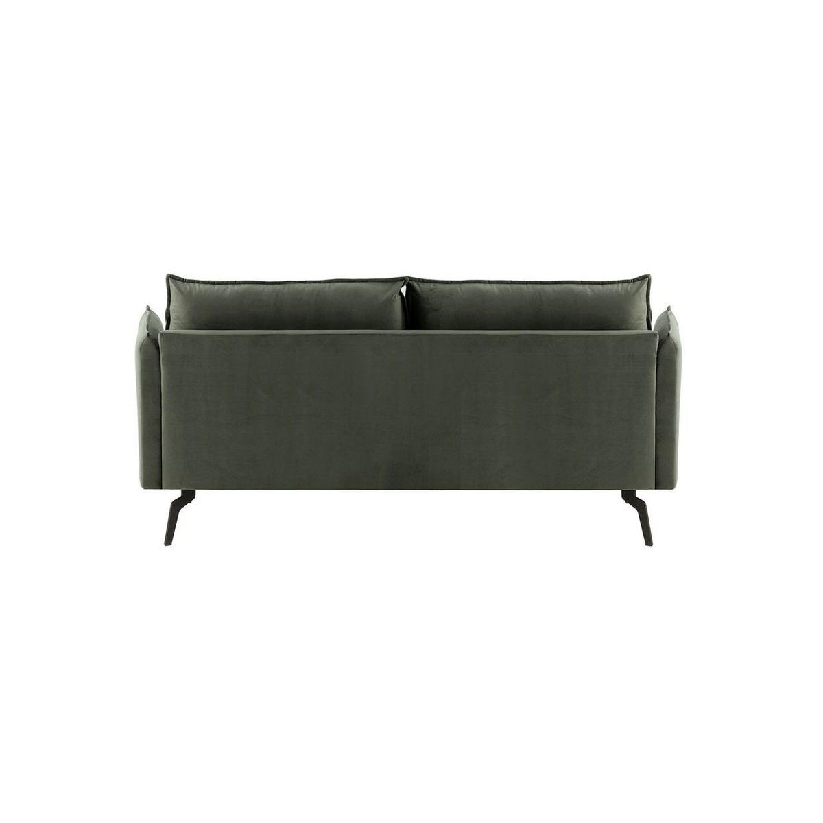 SOFA Layla 2,5-Sitzer-Velluto 19 - Dunkelgrau, Holz/Textil (197/95/98cm)