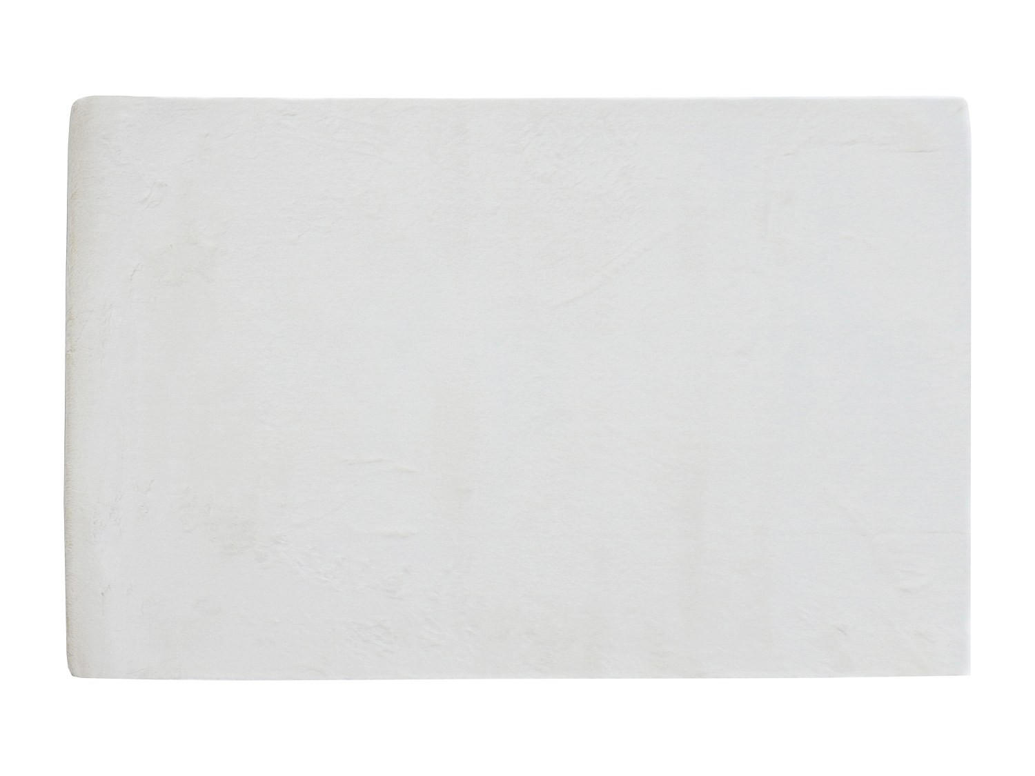 WOHNZIMMERTEPPICH - 230 cm x 160 cm - Stoff - Weiß BUNNY - Weiß, Textil (230/160cm) - Vente-Unique