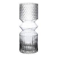 VASE Serenite Transparent 12/12/30 cm Glas - Transparent, Glas (30cm) - Mondex