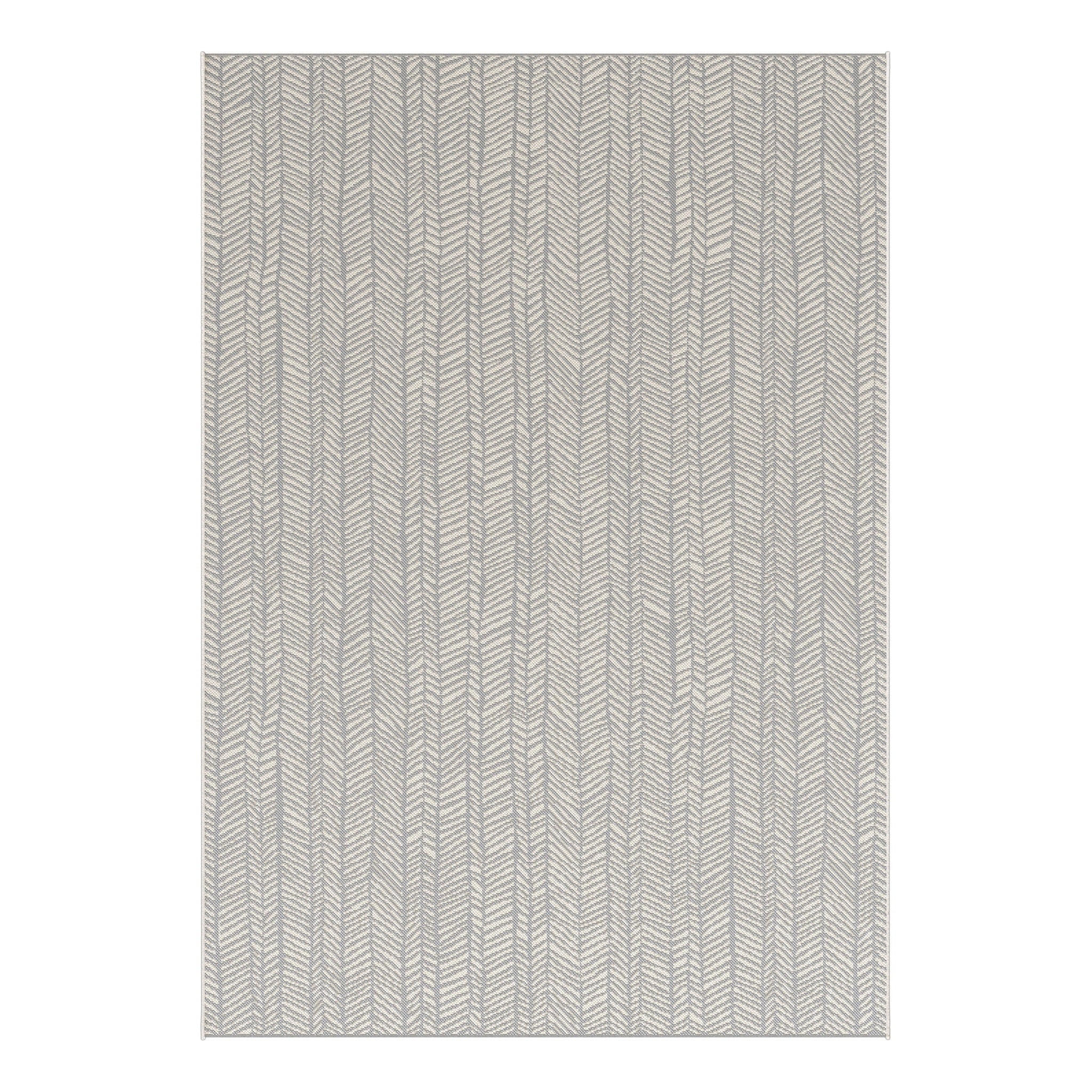 TEPPICH für Innen und Außen grau - Grau, Textil (120/170cm) - AFK Living