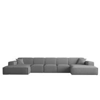 WOHNLANDSCHAFT Celes Premium Xl Bukla - Grau, Holzwerkstoff/Textil (462/73/165cm) - Fun Möbel