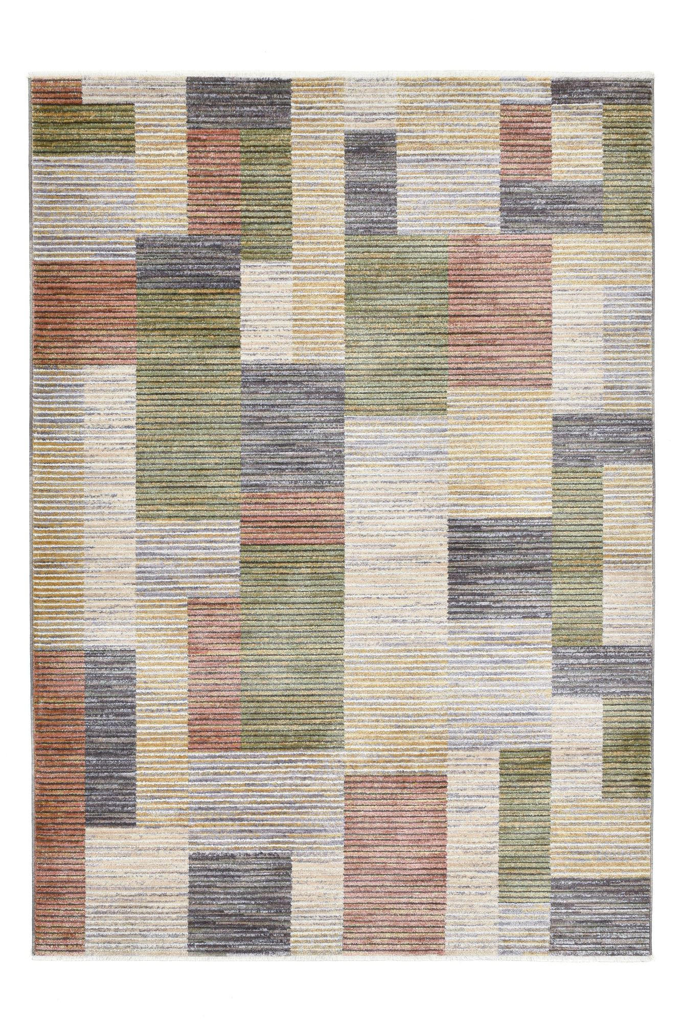 Gino Falcone Flachwebeteppich Mehrfarbig 60x130 cm