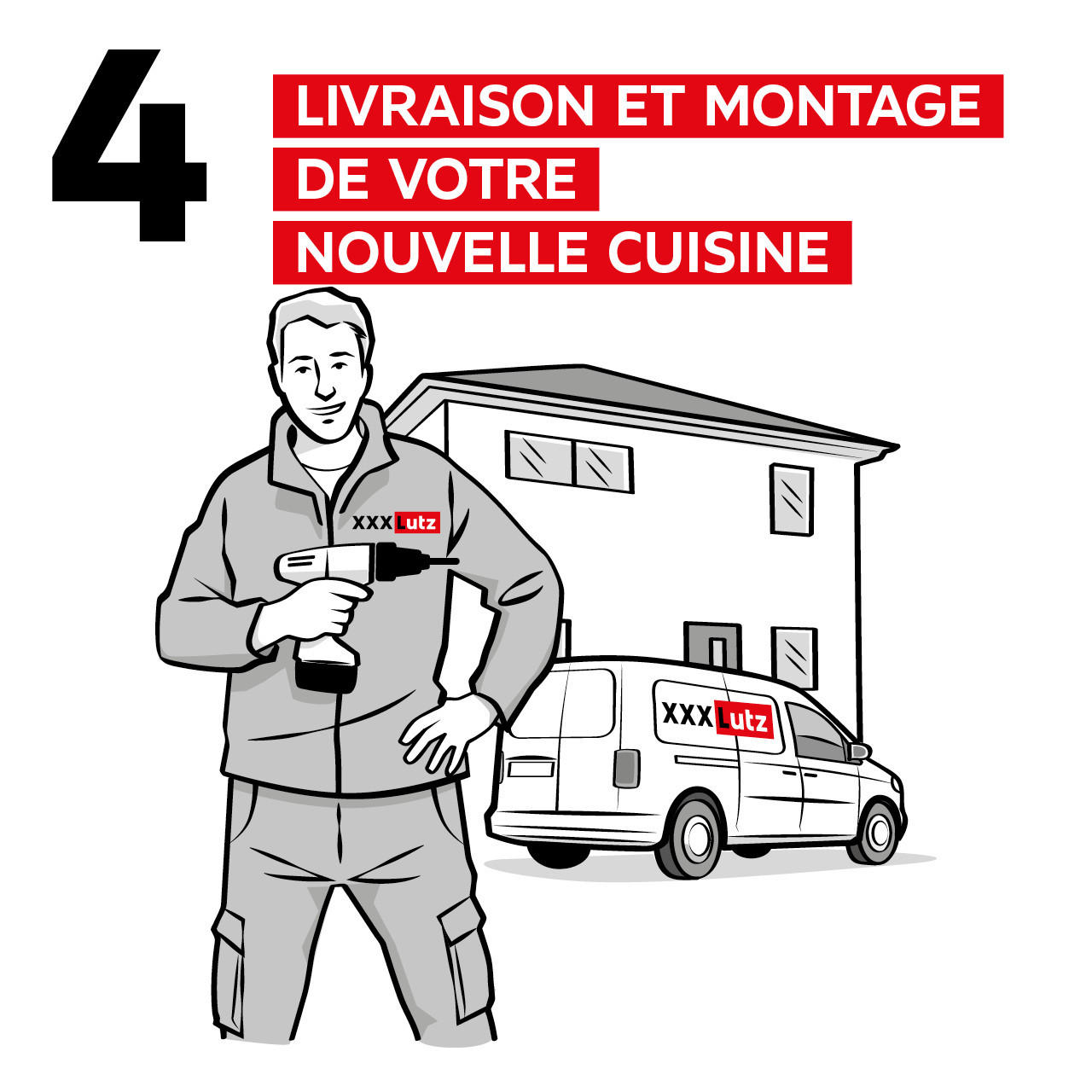 Livraison et montage de votre nouvelle cuisine
