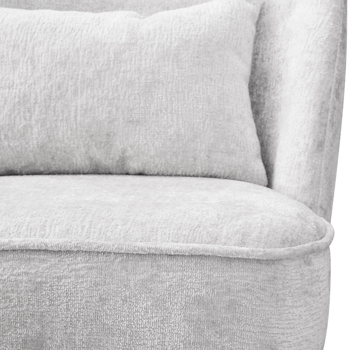 SESSEL YOYO Grau - Grau, Eichenholz/Textil (63/80/70cm) - B&D Home