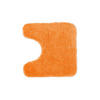 BADEMATTE MIT WC AUSSCHNITT Florenz - Orange, Textil (45/45cm) - WohnDirect