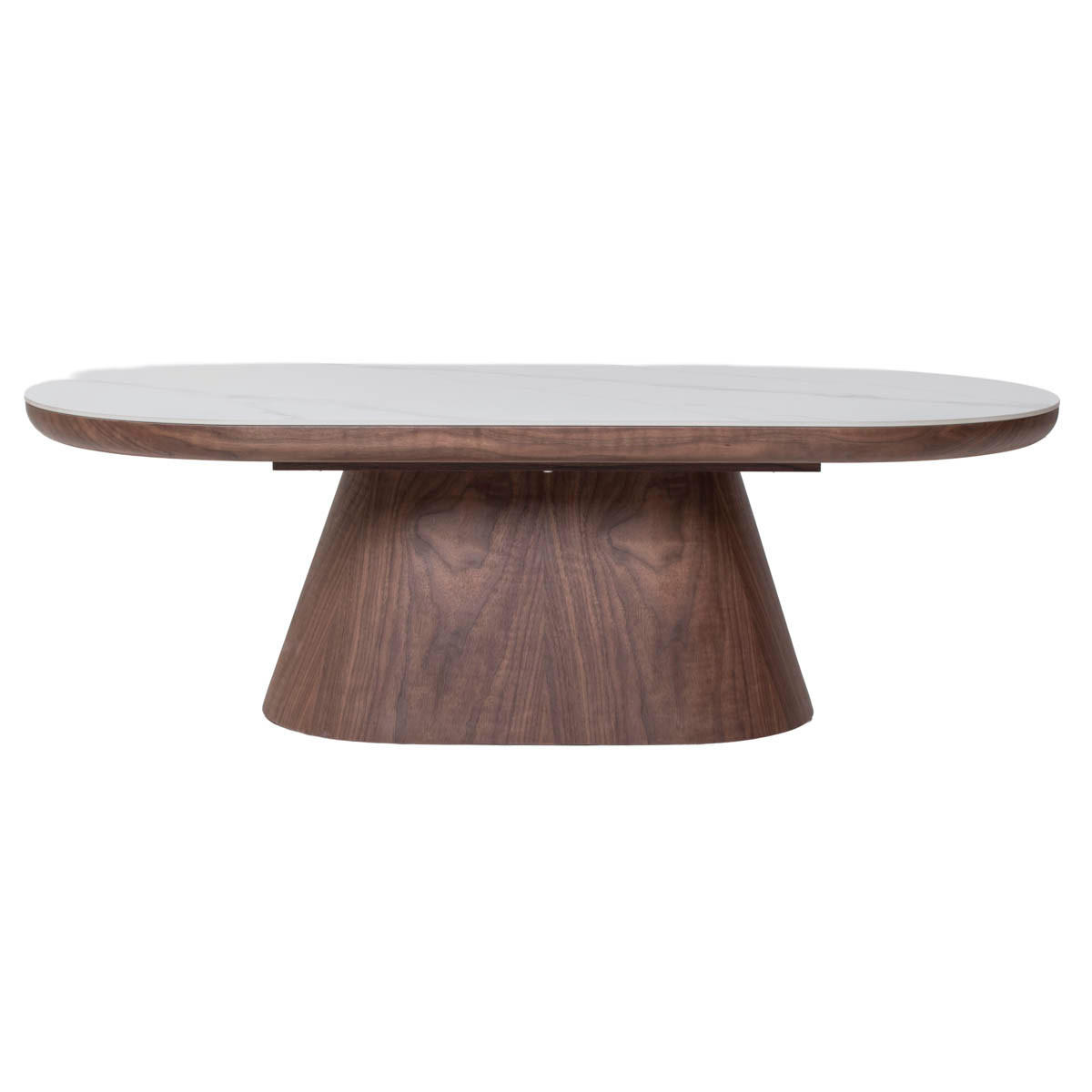 COUCHTISCH aus Keramik 120x60x38cm, dunkelbraun - Dunkelbraun, Holz (120/60/38cm) - Giga Meubel