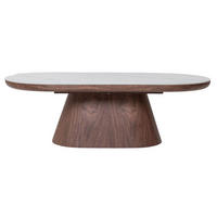 COUCHTISCH aus Keramik 120x60x38cm, dunkelbraun - Dunkelbraun, Holz (120/60/38cm) - Giga Meubel