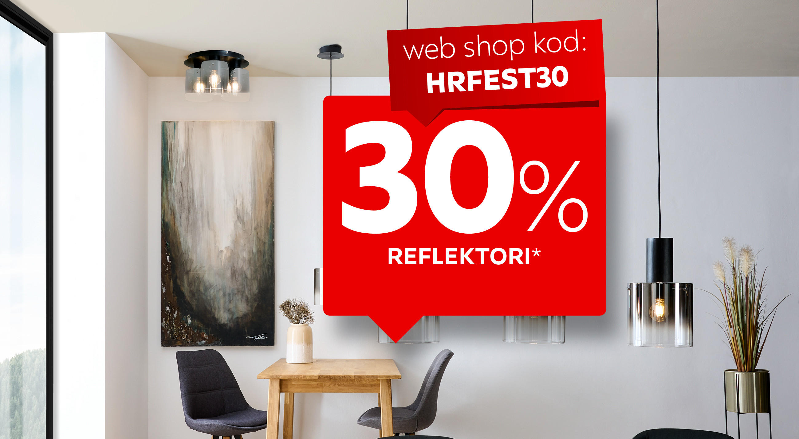 30% reflektori* web shop kod: HRFEST30