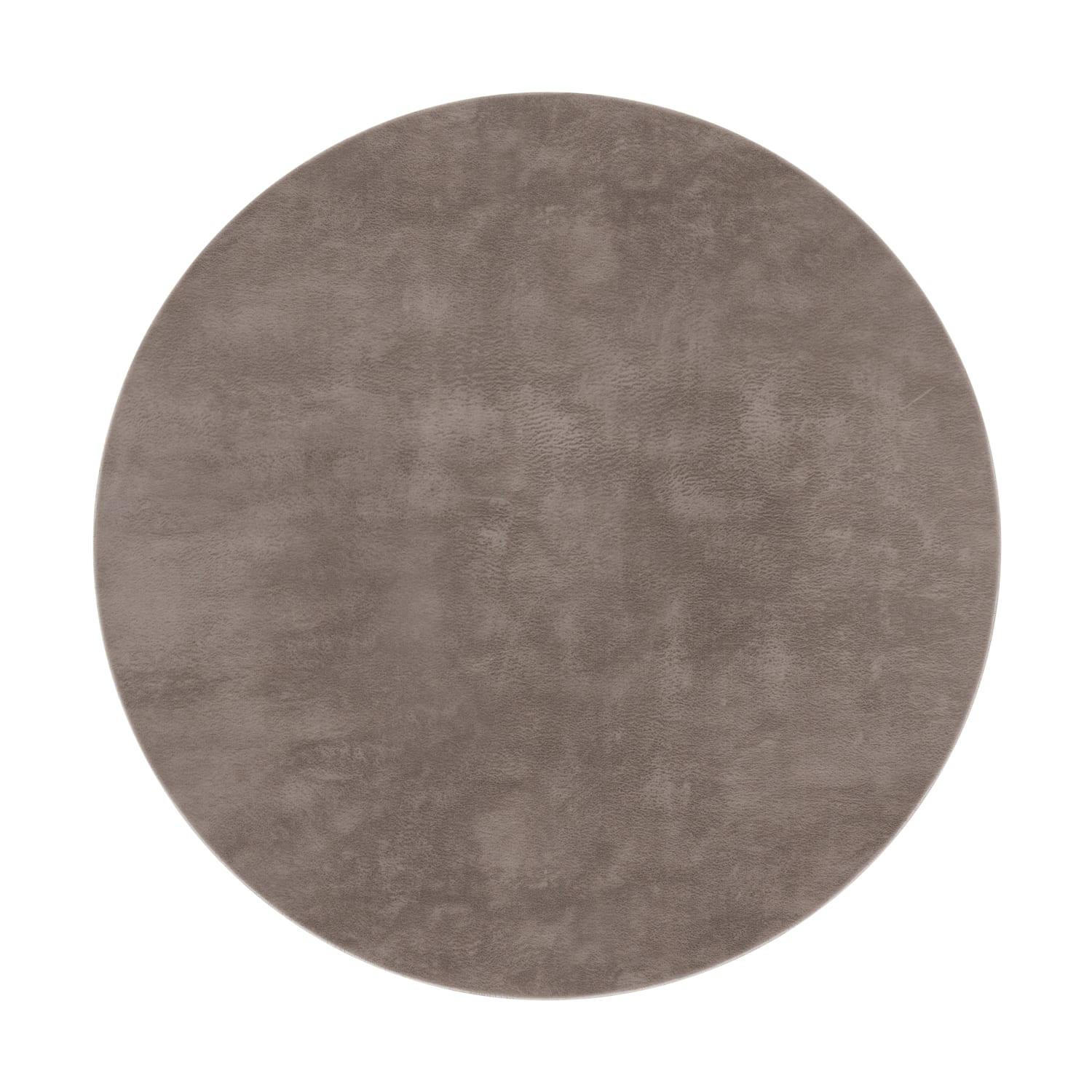 HOCHFLORTEPPICH 80/80 cm Soft 380 - Taupe, Kunststoff (80/80cm) - Paco Home
