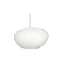 SCHWIMMKERZEN Weiß Ø 45 mm, 24 Stück - Weiß, Paraffin (4.5/3/4.5cm) - Wiedemann Kerzen