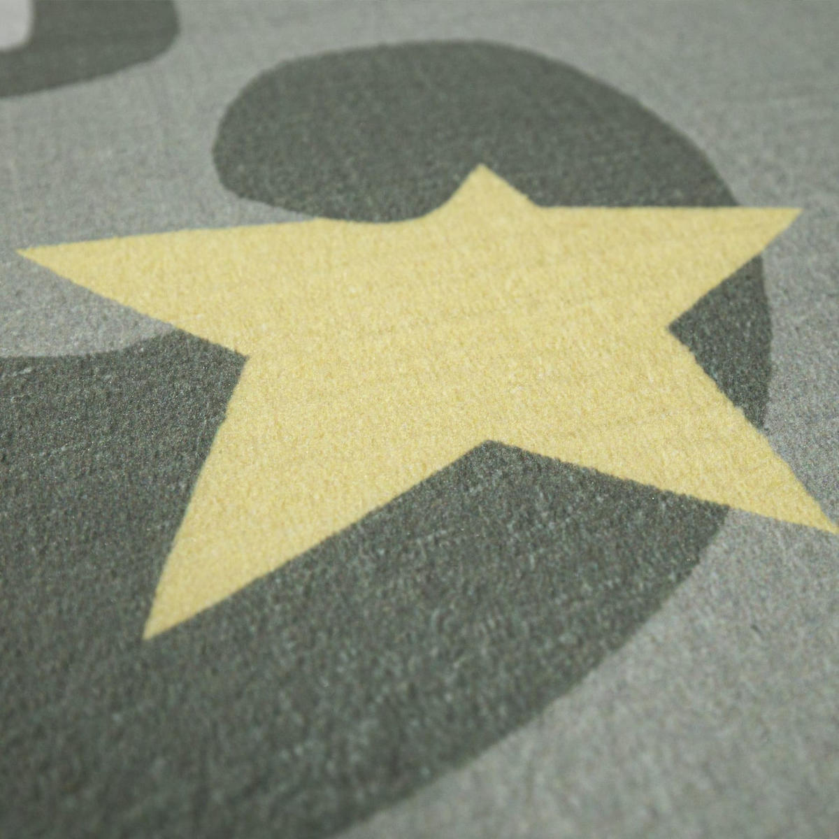 KINDERTEPPICH waschmaschinenwaschbar Tiere auf Wolken Kinderzimmer schmutzabweisend Grau Rechteckig 80x150 - Grau, Textil (80/150cm) - KADIMA DESIGN