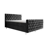 BOXBETT Piko2 Anthrazit 180x200 - Anthrazit, Textil - Luxkor24