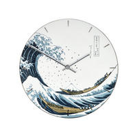 WANDUHR Katsushika Hokusai Die Welle, Porzellan, Bunt, 31 x 31 cm - Multicolor, Keramik (31/5/31cm) - Goebel