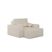 XXL-SESSEL Denver - Creme - Creme, Holzwerkstoff (100/85/162cm) - Möblo
