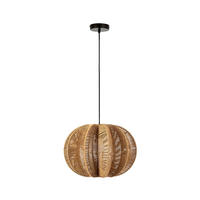 HÄNGELEUCHTE﻿ 42/42/151 Kairi - Beige, Naturmaterialien (42/42/151cm) - VS Venta-stock
