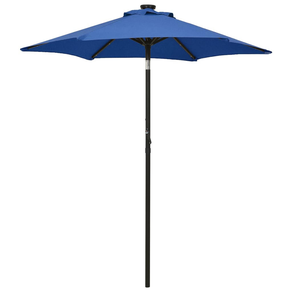 furnicato Sonnenschirm Blau 200x200 cm