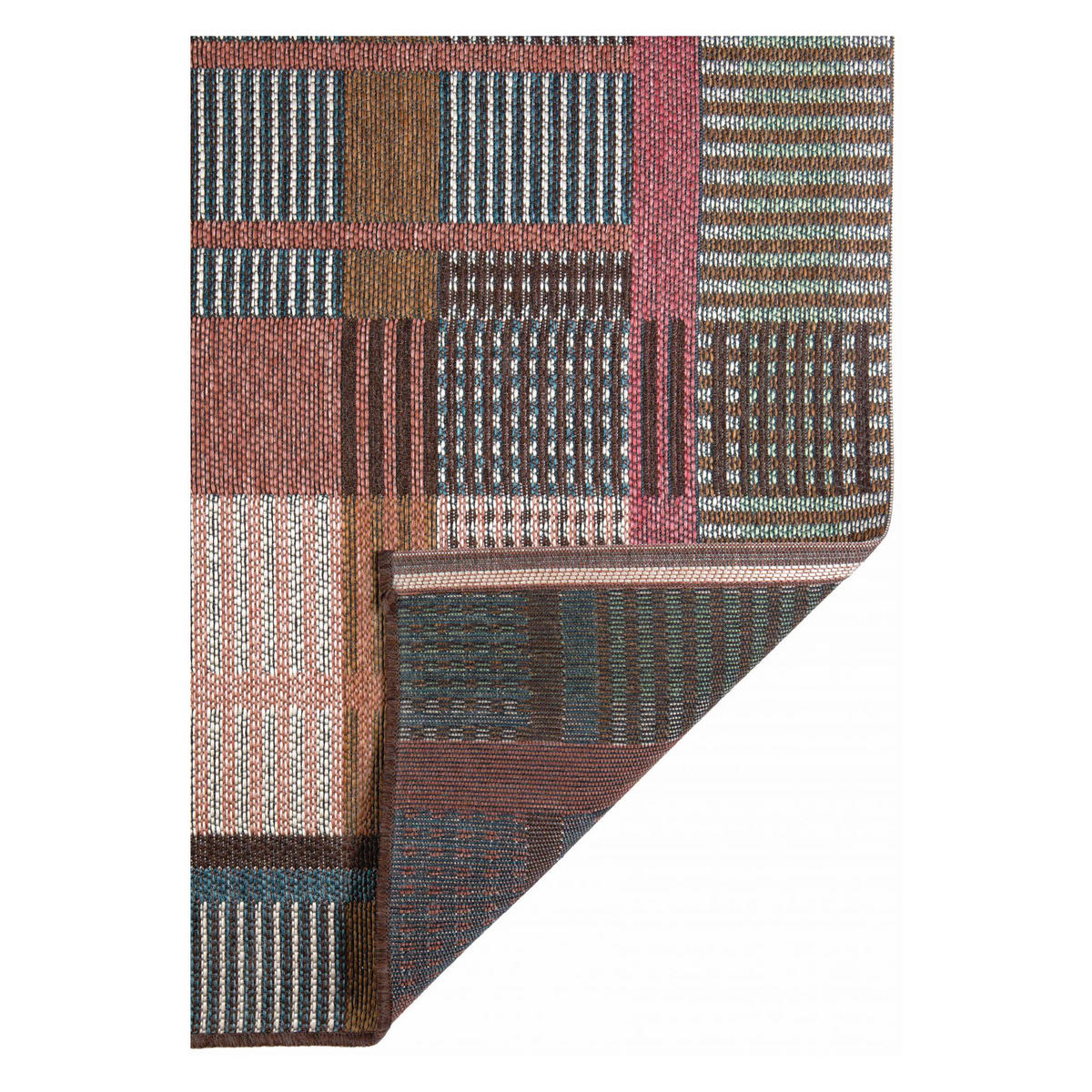 OUTDOOR-TEPPICH Kaël multico 160 x 230 x 1 cm - Multicolor, Textil (160/230cm) - Vivaraise