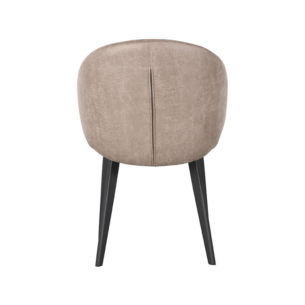 ESSZIMMERSTUHL Logan Taupe 62/57/84 cm 2er-Set - Taupe, Textil (57/84/62cm) - LABEL51
