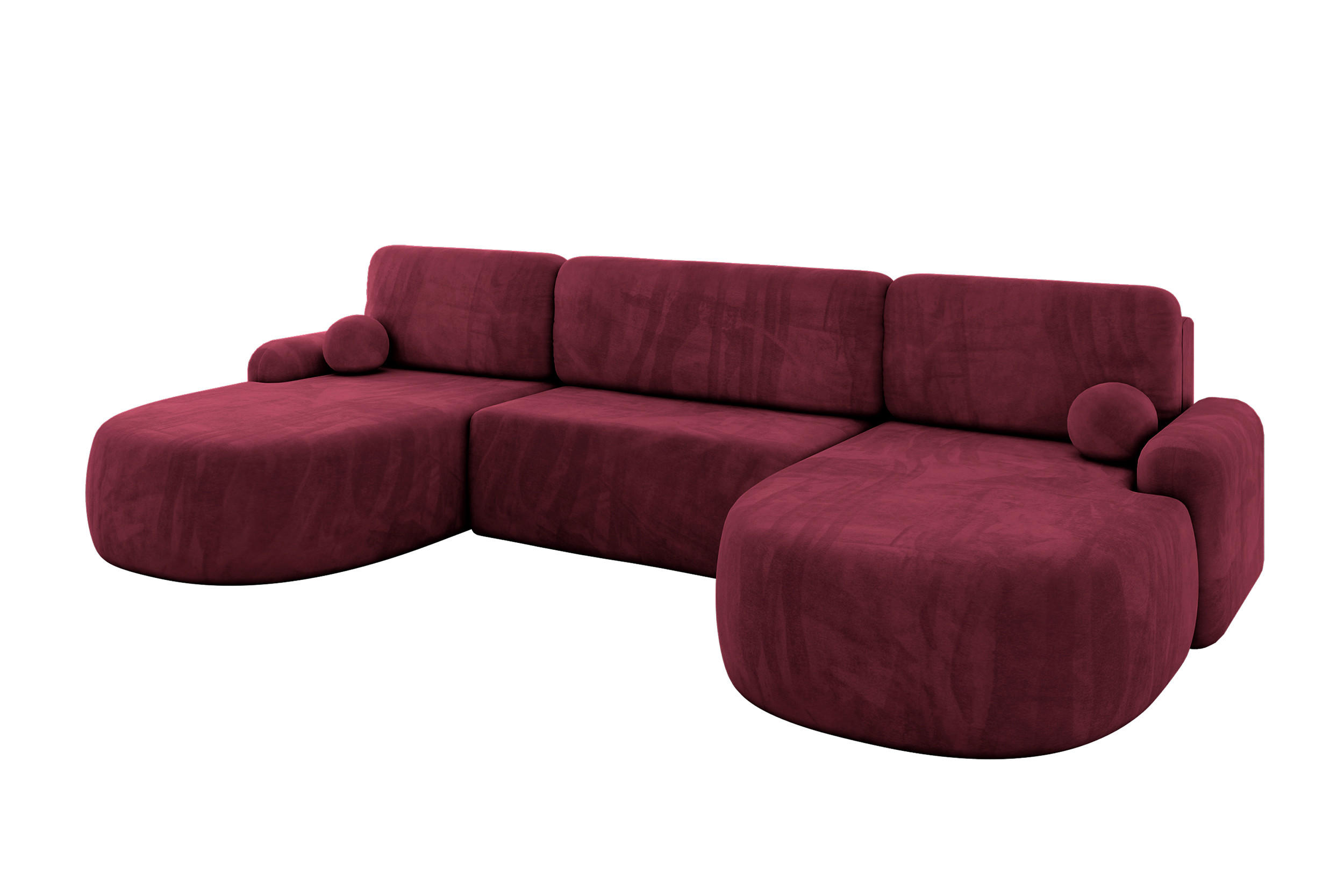Altdecor Wohnlandschaft Bordeaux 335x89x172 cm