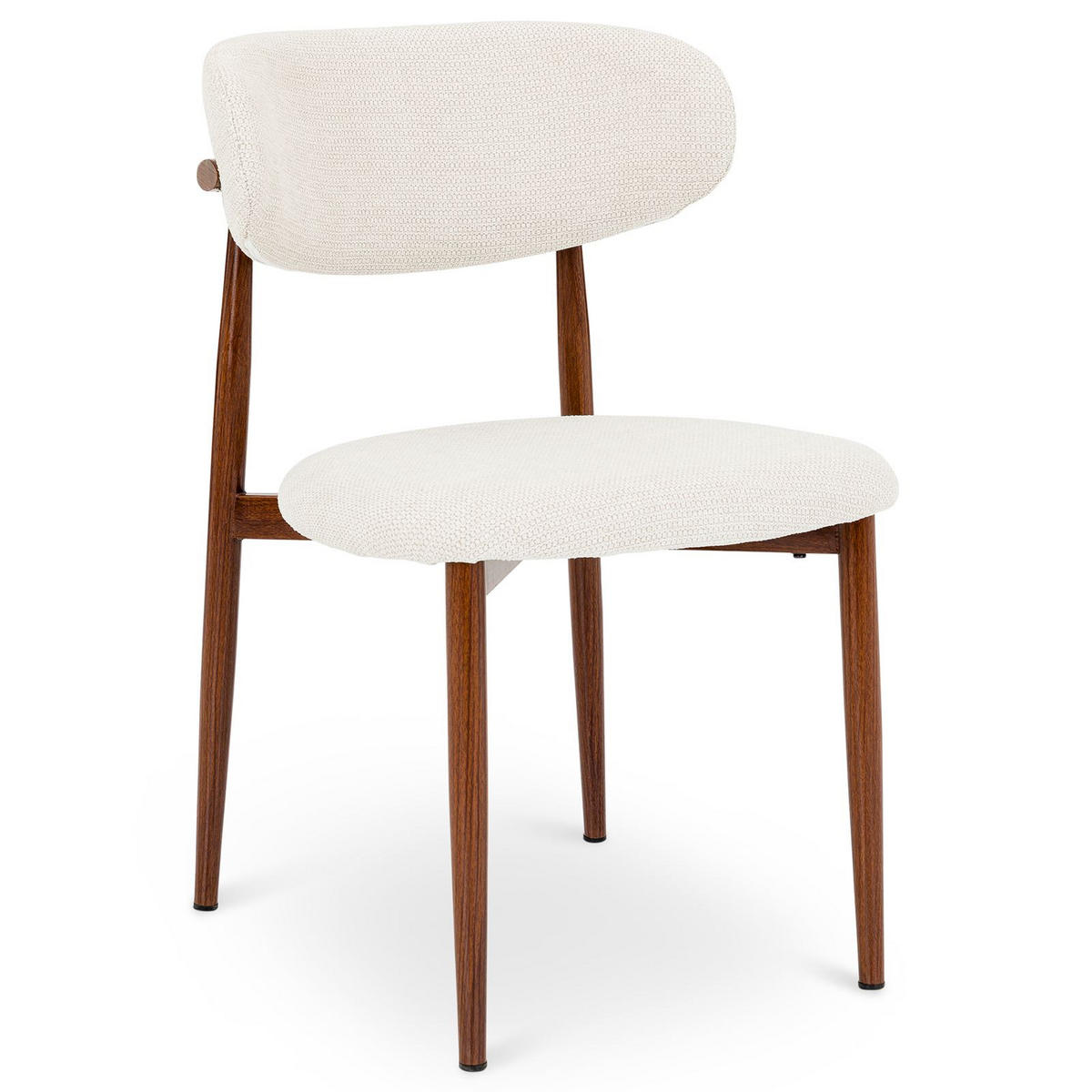 ESSZIMMERSTUHL ACOSTA 2er-Set weiß - Weiß, Textil (49/79/48cm) - IDIMEX