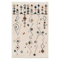TEPPICH weich Ethno-Stil mehrfarbig - Multicolor, Textil (120/170cm) - AFK Living