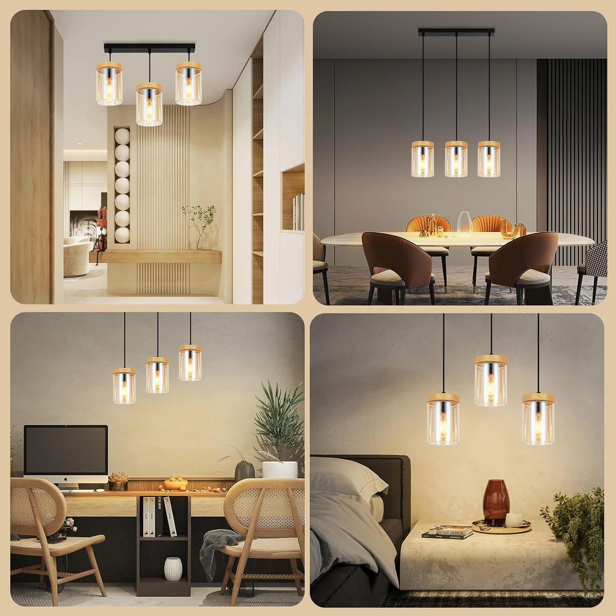 KRONLEUCHTER Flamhold 12.0/46.0/137.5 cm - Schwarz, Metall (137.5/12/46cm) - ZMH