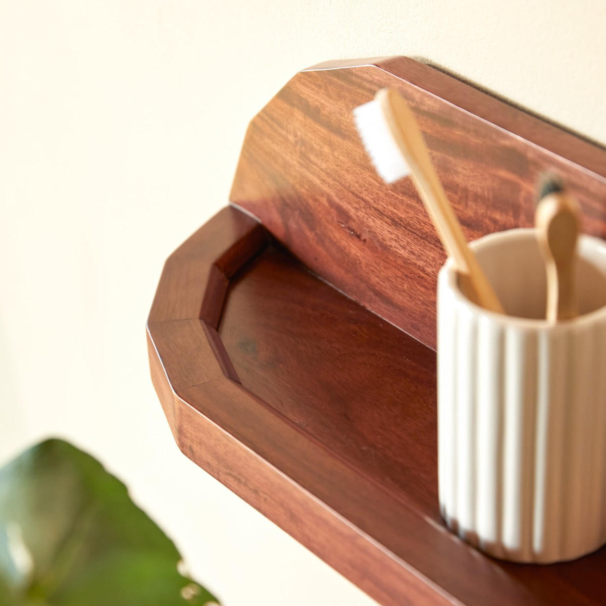 BADREGAL Jade Braun aus Palisander - Braun, Holz (61/14/13cm) - Tikamoon