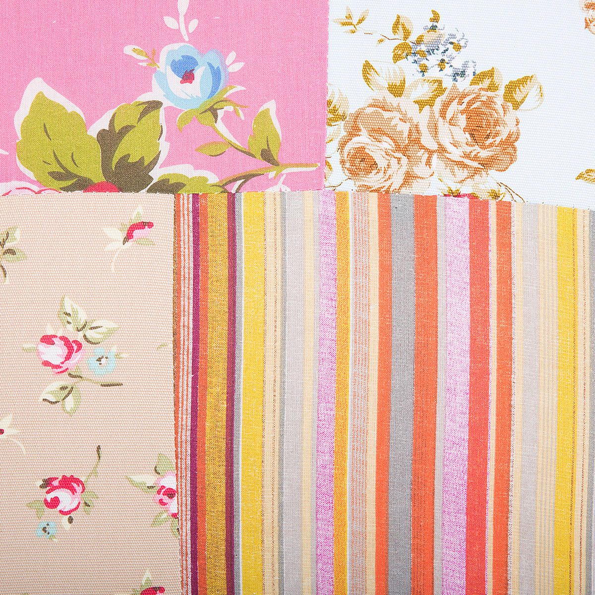SESSEL Polsterbezug Bunt Mandal - Multicolor, Holz/Textil (59/86/57cm) - Beliani