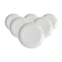 DESSERTTELLER Levi Weiß ø 21 cm 6er Set - Weiß, Keramik (21cm) - Ritzenhoff Breker