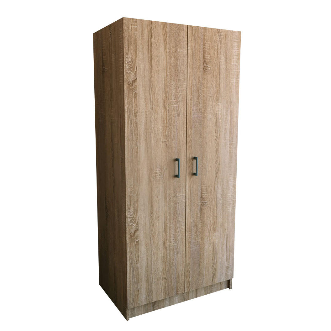 DREHTÜRENSCHRANK PINELLO 81/177/52cm 2-türig Sonoma Eiche - Sonoma Eiche, Holzwerkstoff (81/177/52cm) - MASSENO
