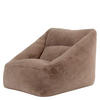 SITZSACK Sessel Natalia flauschig - Mokka, Textil (97/73/84cm) - icon