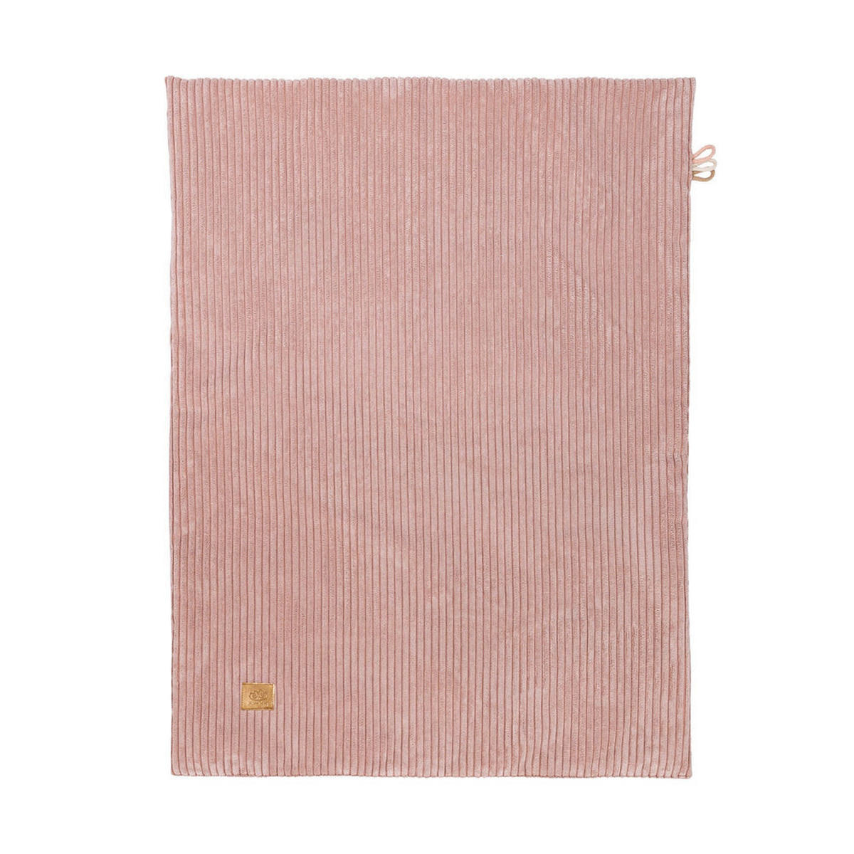 BABYDECKE, Aesthetic, Puderrosa winterlich - Pink, Textil (100/77cm) - MeowBaby