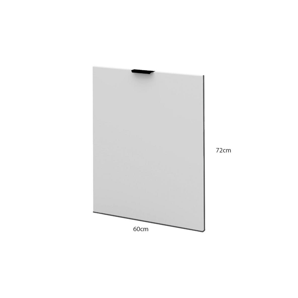 SPÜLENUNTERSCHRANK – 60 cm – ZM60 – Lunara – Weiß Hochglanz - Weiß, Holzwerkstoff (59.6/71.3/2cm) - hi-markt