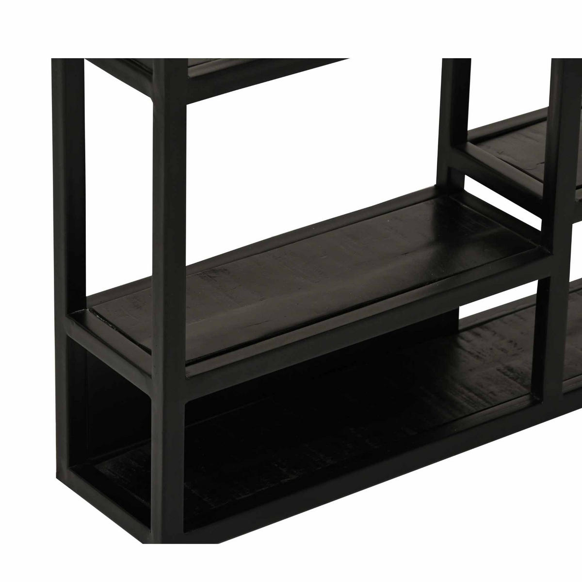 WANDREGAL New York Schwarz 15/75/75 cm - Schwarz, Holz (75/75/15cm) - Starfurn