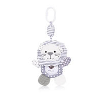 MUSIKMOBILE kleine Tiere weiß Plüschtiere, Licht, Beißring, ab Geburt, 15 Melodien, kompakt - Weiß, Kunststoff (17/38/6cm) - Chipolino