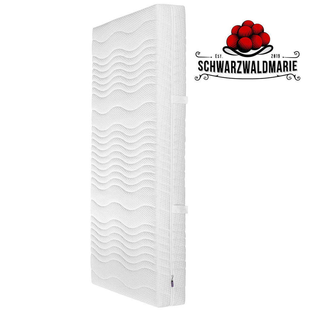 Thumbnail - Schwarzwaldmarie Matratze, Weiß, Holz, H3, 160x200 cm, Schlafzimmer, Matratzen Shop, Matratzen, Kaltschaummatratzen