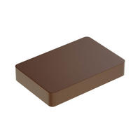 UNTERLEGPLATTEN Kunststoff 60 x 40 x 10 mm 100 Stück - Braun, Kunststoff - BAUHELD