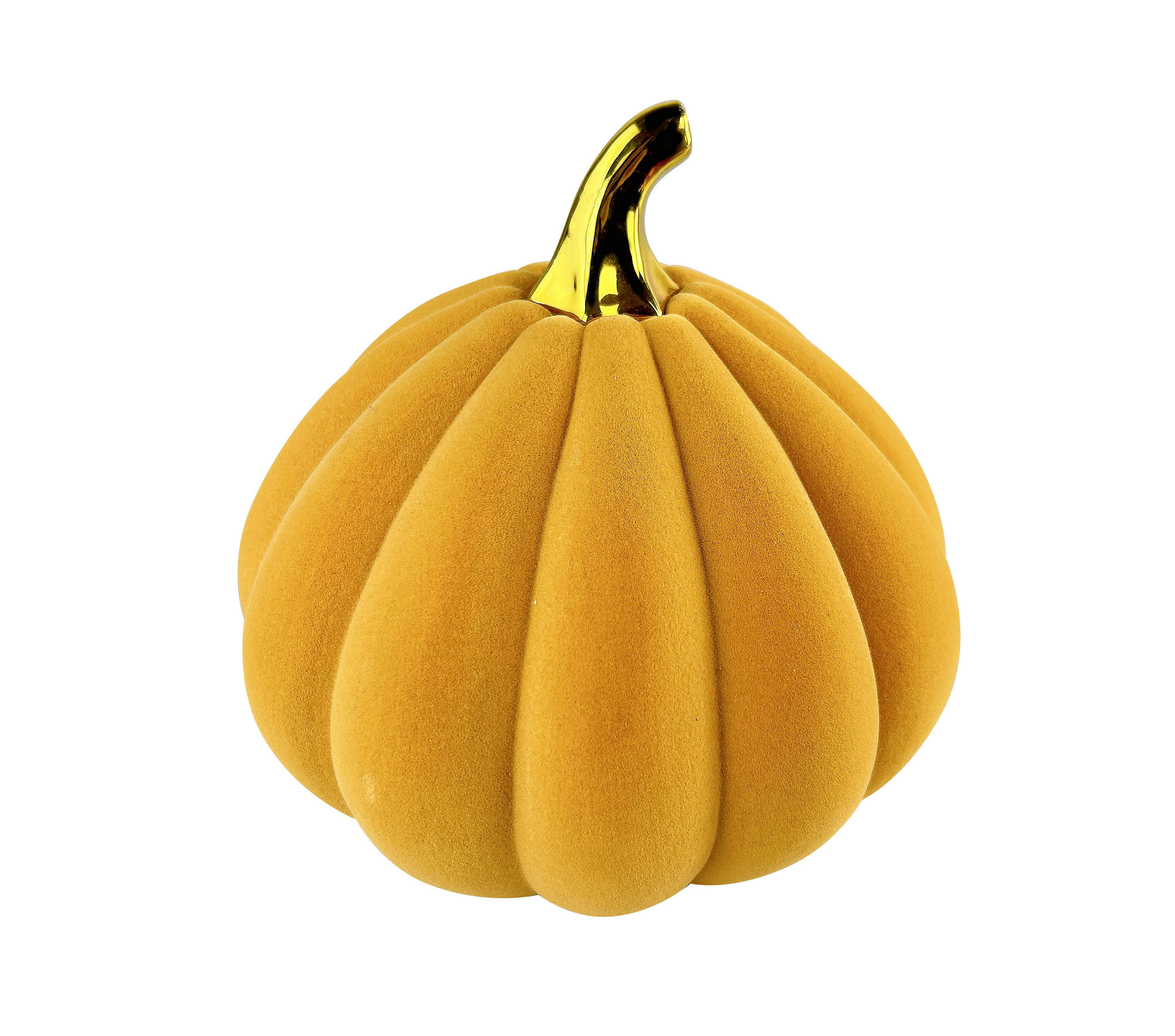DEKOFIGUR Mave Orange 19/19/19 cm Keramik - Orange, Keramik (19/19/19cm) - Mondex