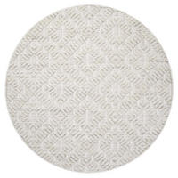 KURZFLOR-TEPPICH Clasico 8927 Creme 200 cm Rund - Creme, Textil (200/200cm) - carpet city