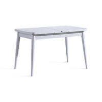 TISCH - mila 117/70/75 cm - Weiß, Holzwerkstoff (117/70/75cm) - Calicosy