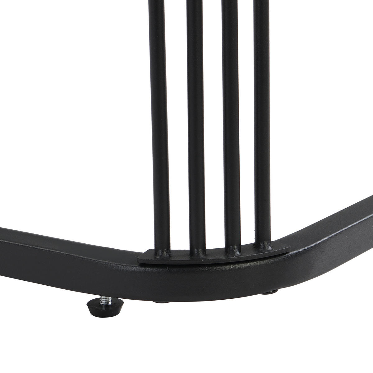 COUCHTISCH MDF mit Marmoroptik & Glas schwarzes Metallgestell integrierte Schublade, 60/60/42 + 50/50/34 cm, Schwarz und Grau - Schwarz, Holzwerkstoff (60/60/42cm) - Redom