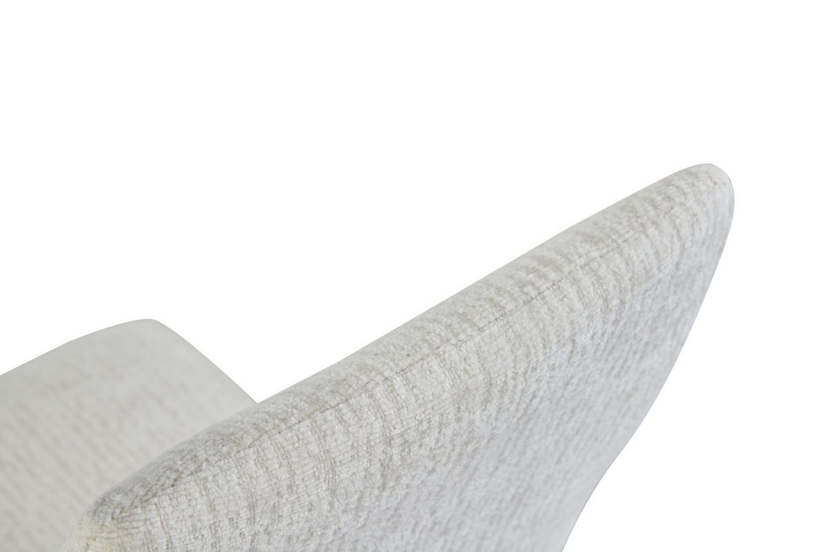 SCHWINGER-STUHL 2er Set Madrid Stühle in Creme - gemütliches Design - B/H/T: 43x98x59 cm - Creme, Textil (59/98/43cm)