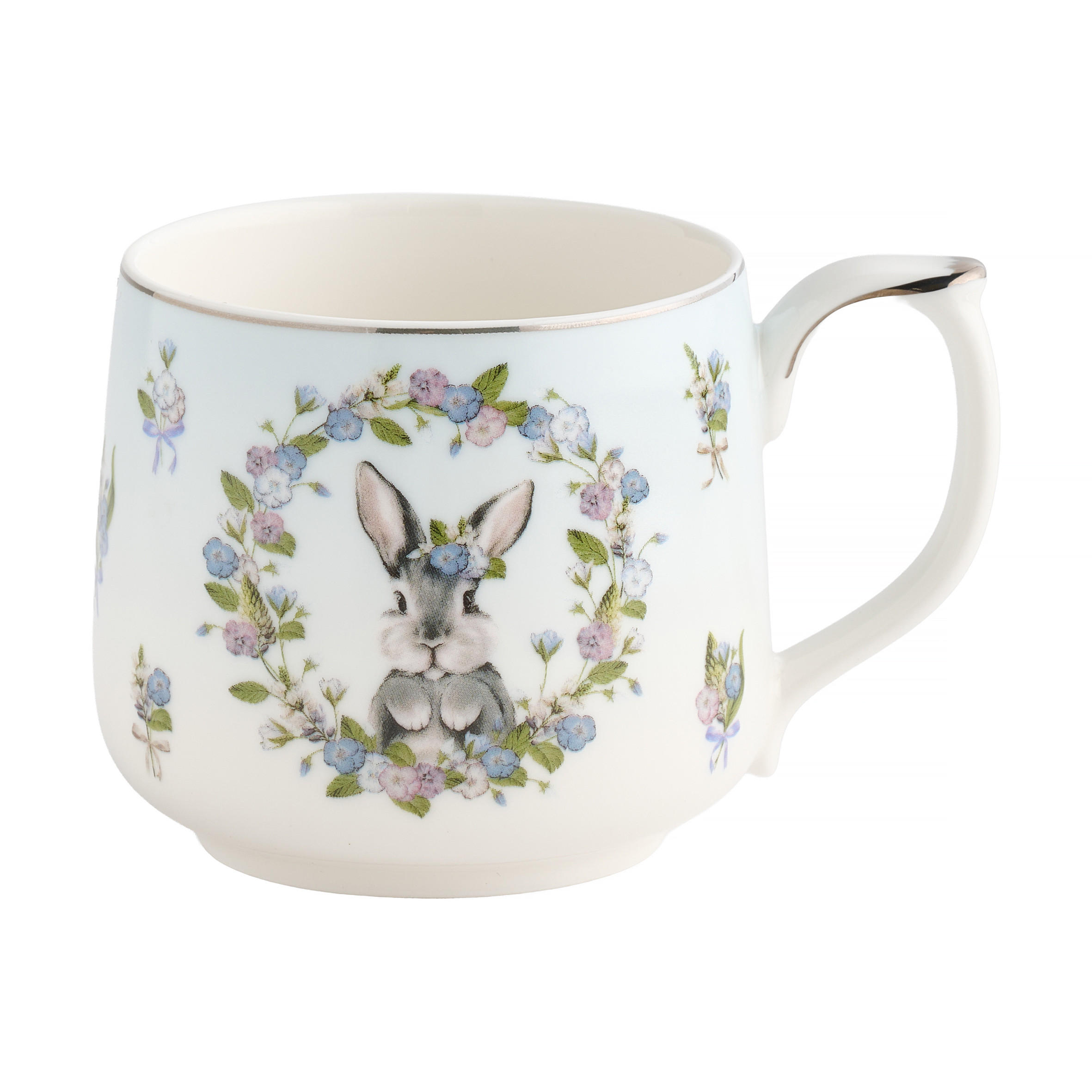 BECHER Pansilo - Hellblau, Keramik (0.43L) - home&you