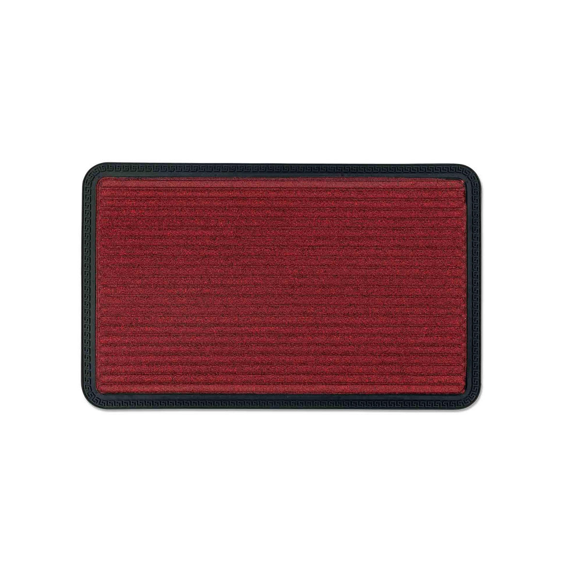 FUSSMATTE FÜR INNEN & AUßEN BORDER STAR - Rot, Textil (50/80cm) - Astra