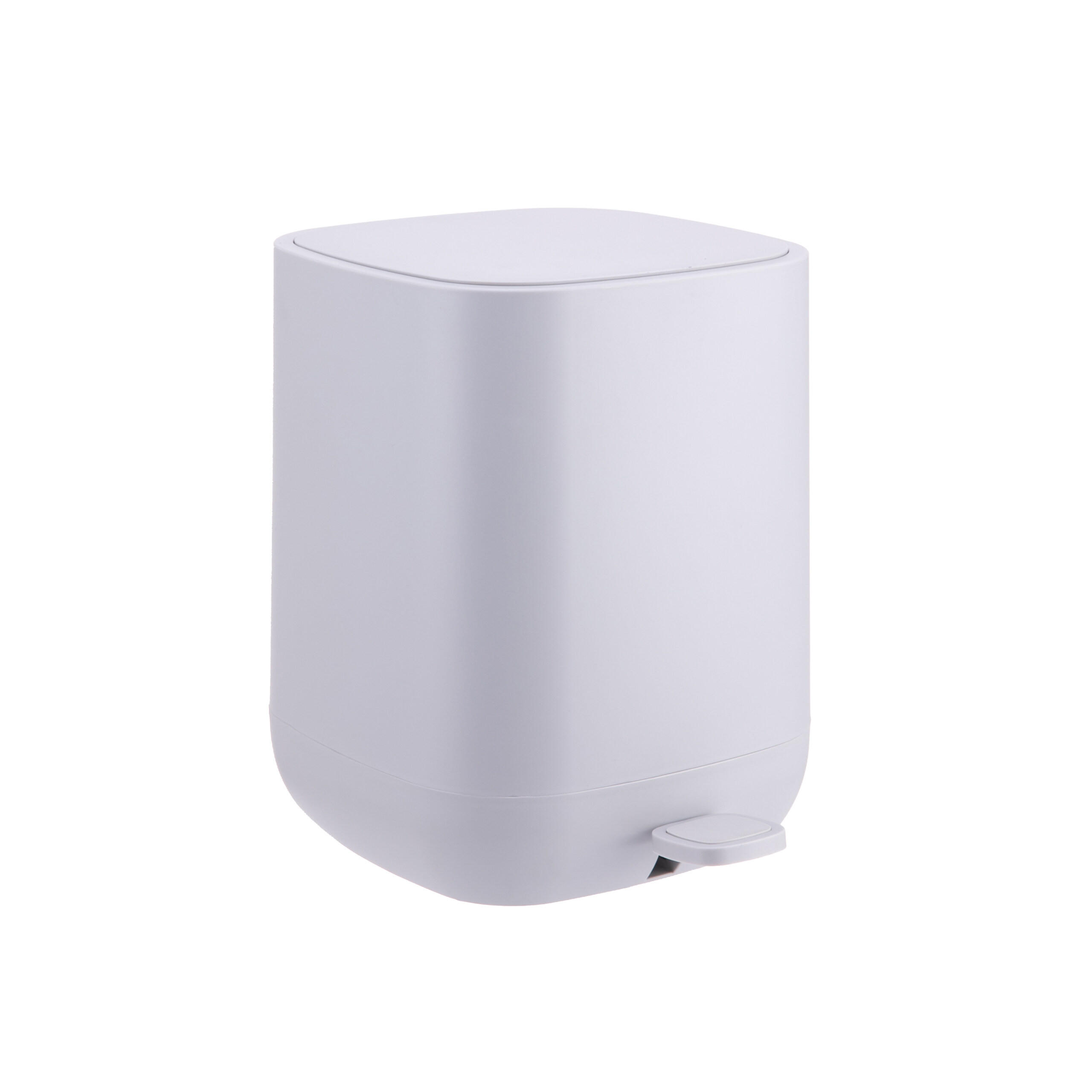 MÜLLEIMER - Grau, Kunststoff (21/27/26cm) - Relaxdays