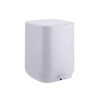 MÜLLEIMER - Grau, Kunststoff (21/27/26cm) - Relaxdays